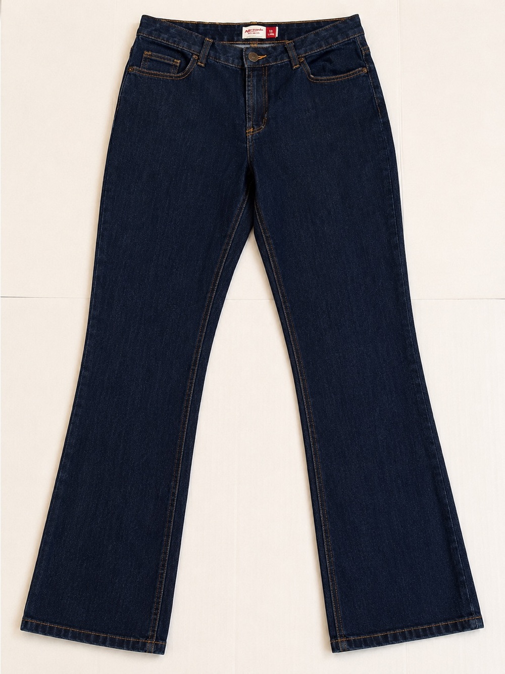 Z Cavaricci Jeans Mens Dark Wash 33x33 Zip Fly Denim Bootcut Y2K 90s Vintage